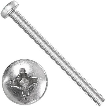 Винт полусфера 2х20 DIN 7985 нержавеющая сталь А2